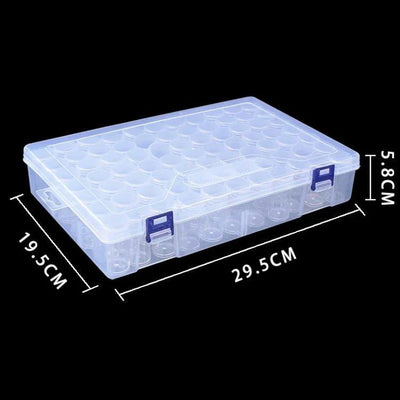 Aufbewahrungsbox mit 77 runden Dosen - Jetzt bei diamondspainting kaufen