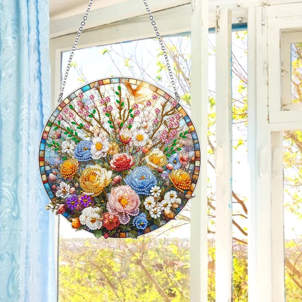 Accessoires-Dekorativer Wandbehang(Tulpenblume)