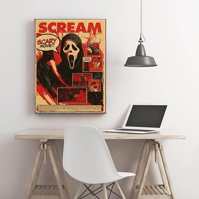 Diamond Painting-Scream