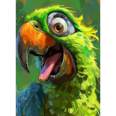 Diamond Painting-Abendleuchten am Ozean