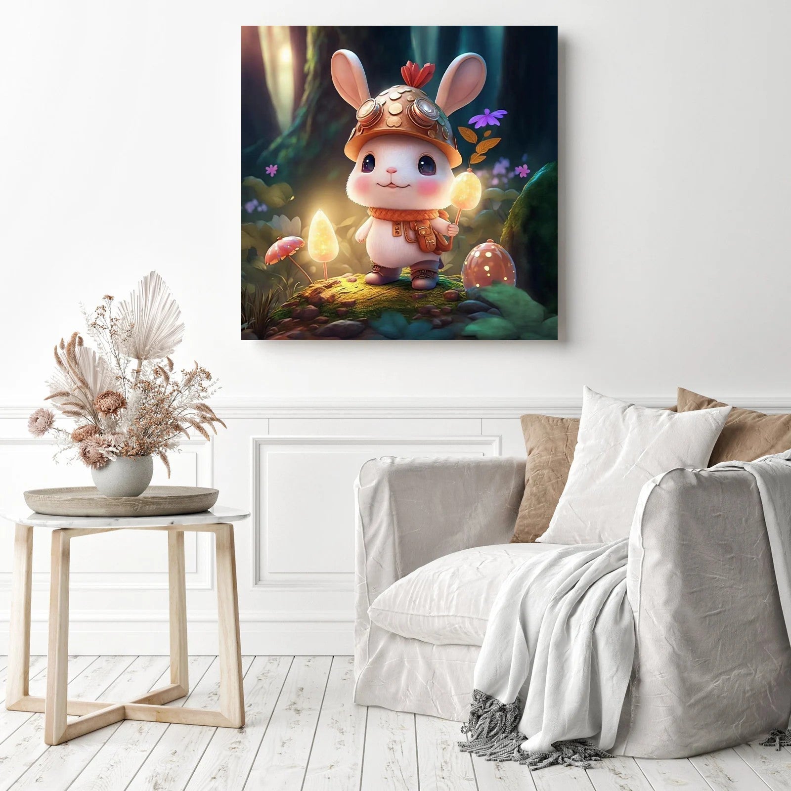 Diamond Painting - Abenteuerlustiger Hase - diamondspainting