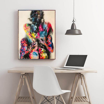 Diamond Painting-Abstrakter Körper