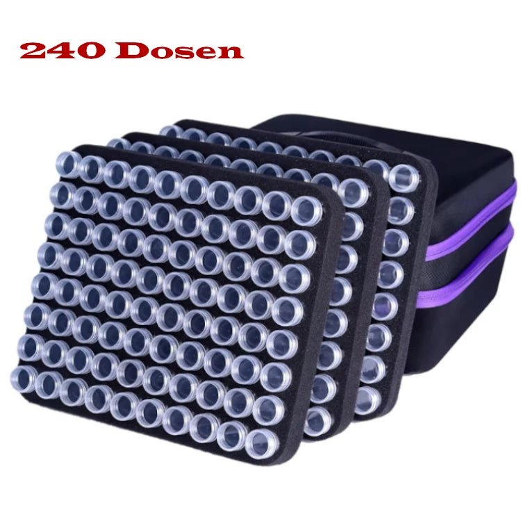 Diamond Painting-Aufbewahrungskoffer mit 240 Dosen - Jetzt bei diamondspainting kaufen