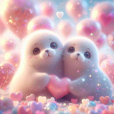 Diamond Painting-Baby Robbe - Jetzt bei diamondspainting kaufen