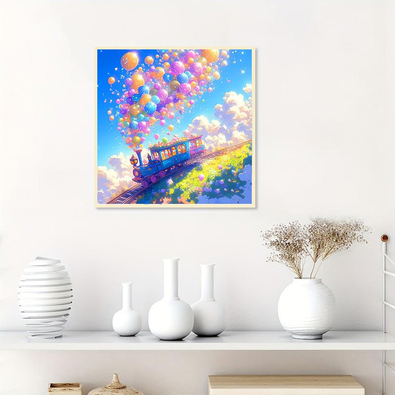 Diamond Painting-Ballonexpress ins Träumeland 200 Farben