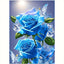 Diamond Painting-Blaue Rose - Jetzt bei diamondspainting kaufen