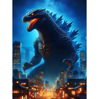 Diamond Painting-Blumenzauber in Neonfarben