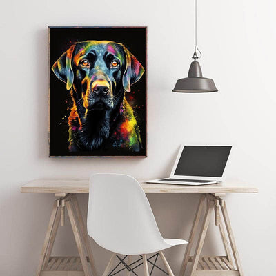 Diamond Painting-Bunter Labrador