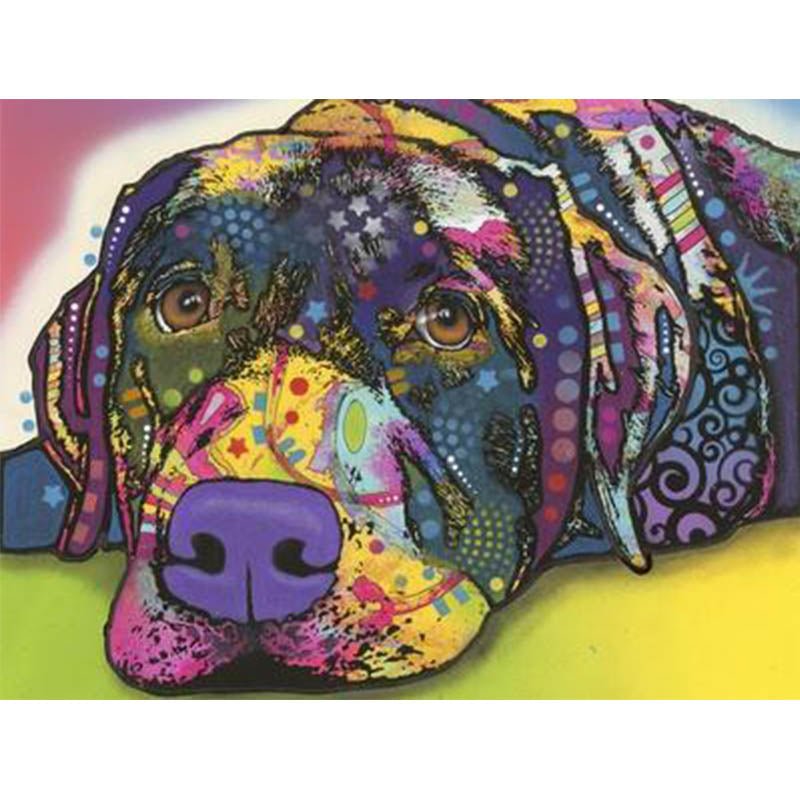 Diamond Painting-Bunter Labrador