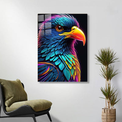 Diamond Painting-Bunter Neon-Vogel