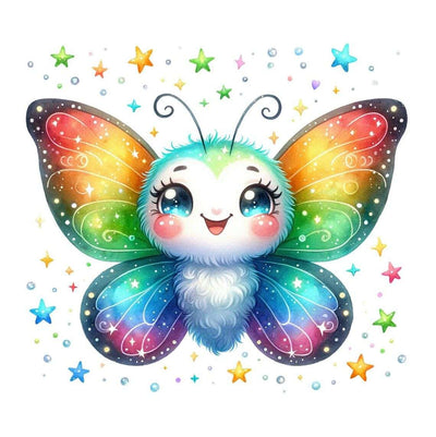 Diamond Painting-Bunter Schmetterling - Jetzt bei diamondspainting kaufen