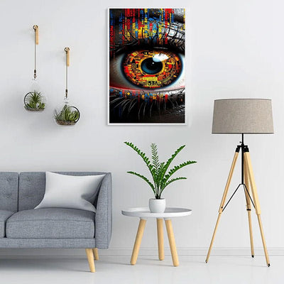 Diamond Painting-Das digitale Auge