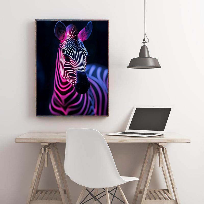 Diamond Painting-Das magische Zebra