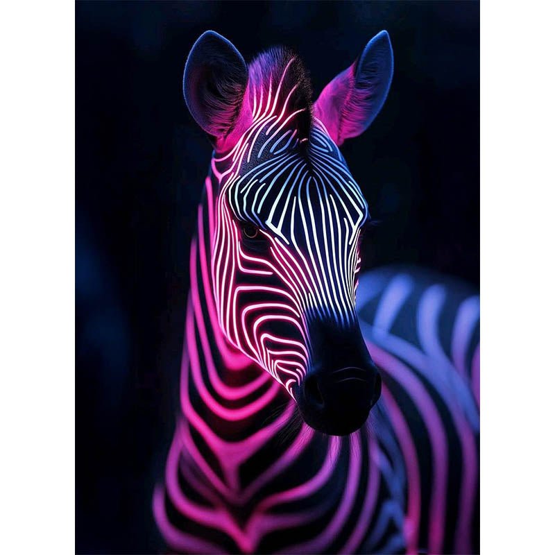 Diamond Painting-Das magische Zebra