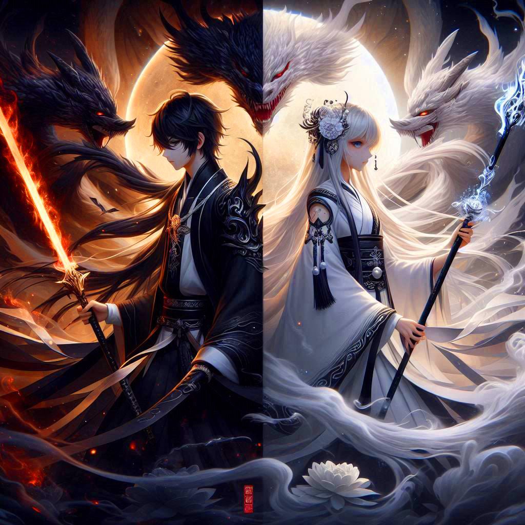 Diamond Painting-Die Legende der zwei Seelen - Jetzt bei diamondspainting kaufen