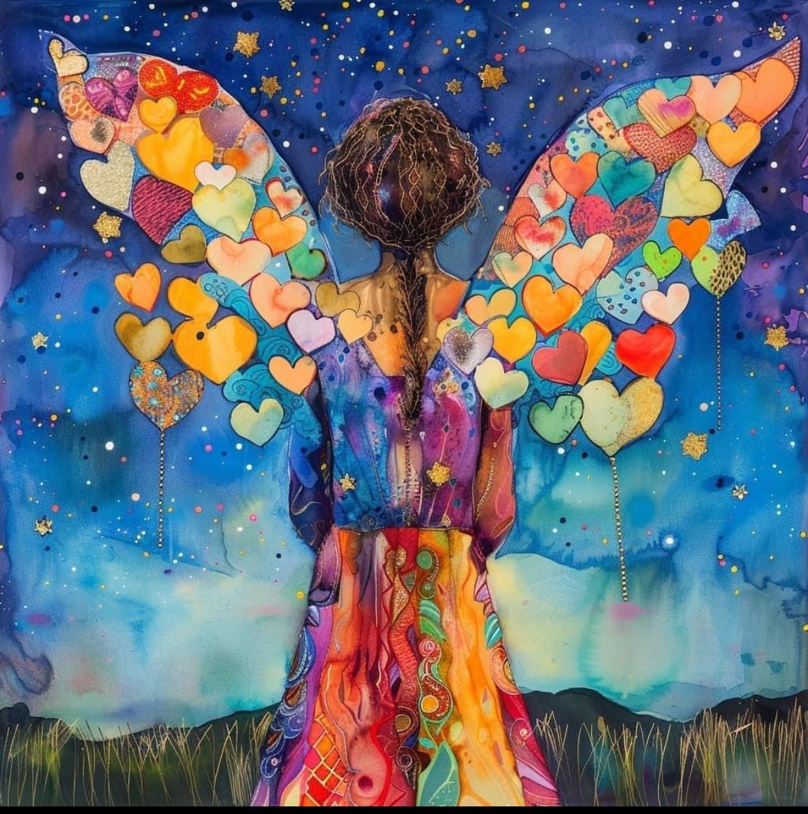 Diamond Painting-Die Silhouette des Mädchens - Jetzt bei diamondspainting kaufen