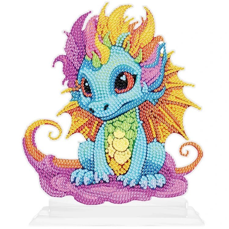 Diamond Painting-Drache auf Wolke Aufsteller - Jetzt bei diamondspainting kaufen