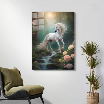 Diamond Painting-Einhorn der Träume