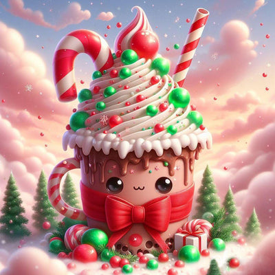 Diamond Painting-Eis Mit Kaffeegeschmack - Jetzt bei diamondspainting kaufen