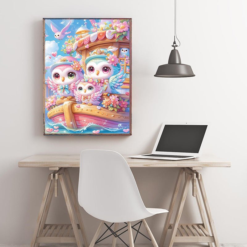 AB Diamond Painting-Turtle Family