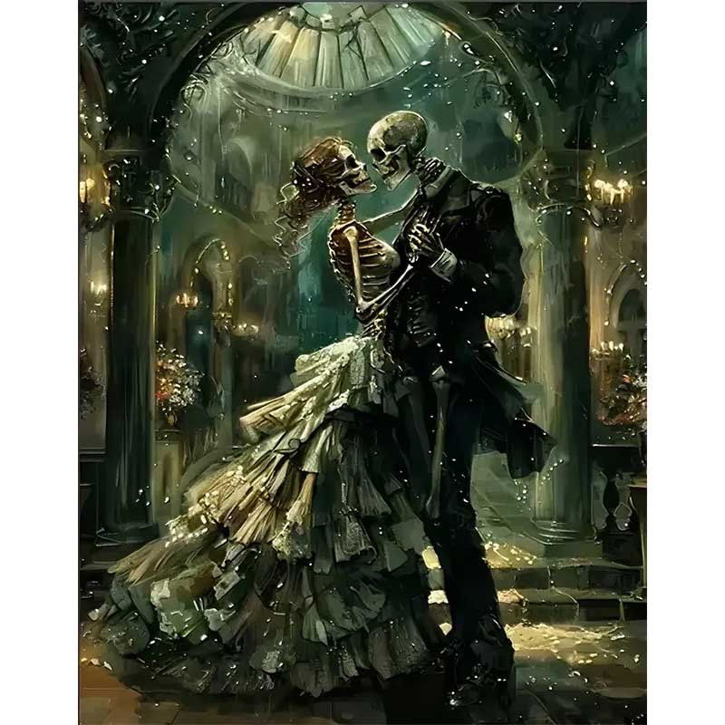 Diamond Painting-Ewiger Tanz