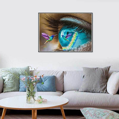 Diamond Painting-Fantasie im Blick