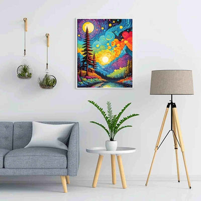 Diamond Painting-Farben des Himmels