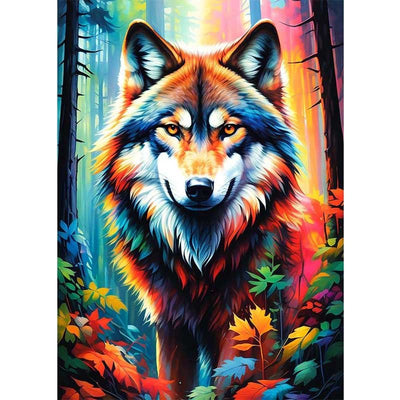 Diamond Painting-Farbenwolf
