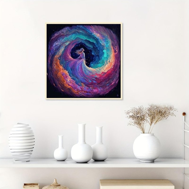 Diamond Painting-Farbwirbel der Träume 200 Farben