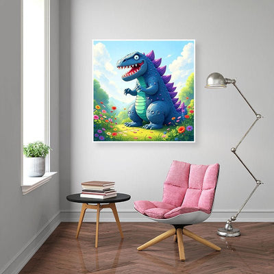 Diamond Painting-Frecher Monster-Saurier