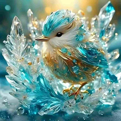 Diamond Painting-Frostvogel