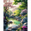 Diamond Painting-Frühlingszauber am Fluss