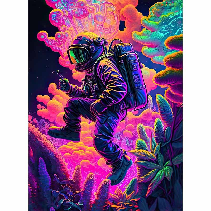 Diamond Painting-Galaktischer Entdecker