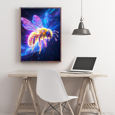 Diamond Painting-Galaxienbiene