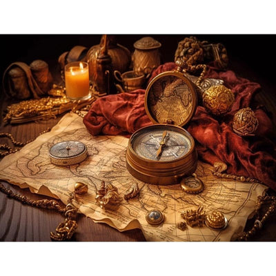 Diamond Painting-Geheimnisse der alten Welt