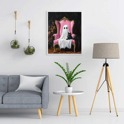 Diamond Painting-Geist auf dem Sessel