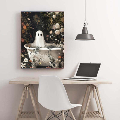 Diamond Painting-Geist in der Badewanne