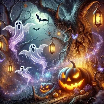 Diamond Painting-Geisterwald