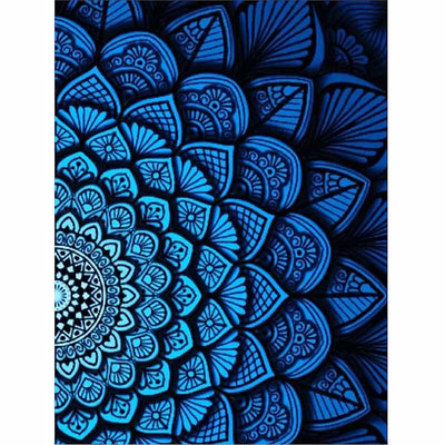 Diamond Painting-Geometrisches Mandala