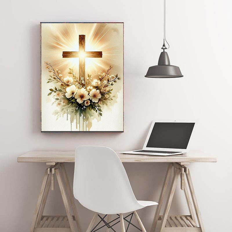 Diamond Painting-Glaube und Licht