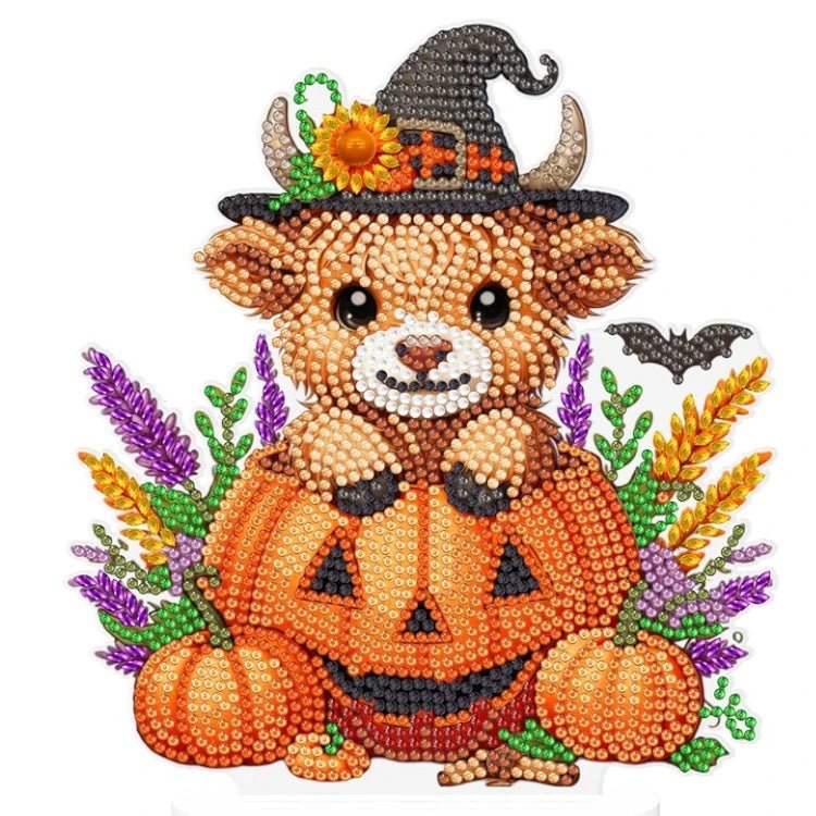 Diamond Painting-Halloween Kürbis Aufsteller - Jetzt bei diamondspainting kaufen