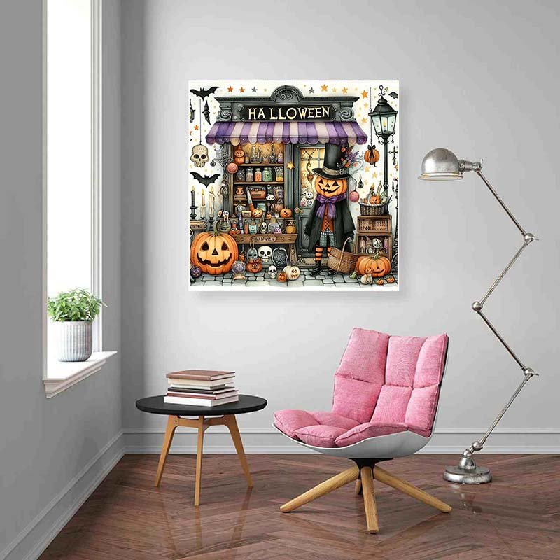 Diamond Painting-Halloween Laden