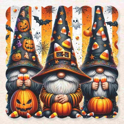 Diamond Painting-Halloween Wichtel