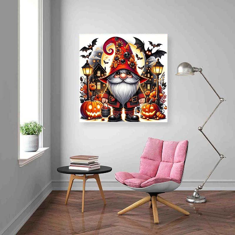 Diamond Painting-Halloween Zwerg