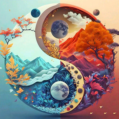 Diamond Painting-Heiß und kühl - Jetzt bei diamondspainting kaufen