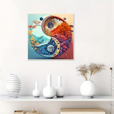 AB Diamond Painting-Abstract Space