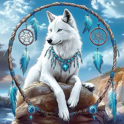 Diamond Painting-Hüter des Himmels