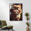 Diamond Painting- Katze mit Brille