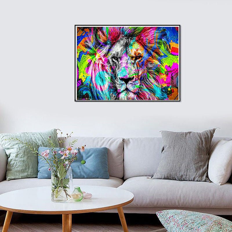 Diamond Painting-König der Löwen