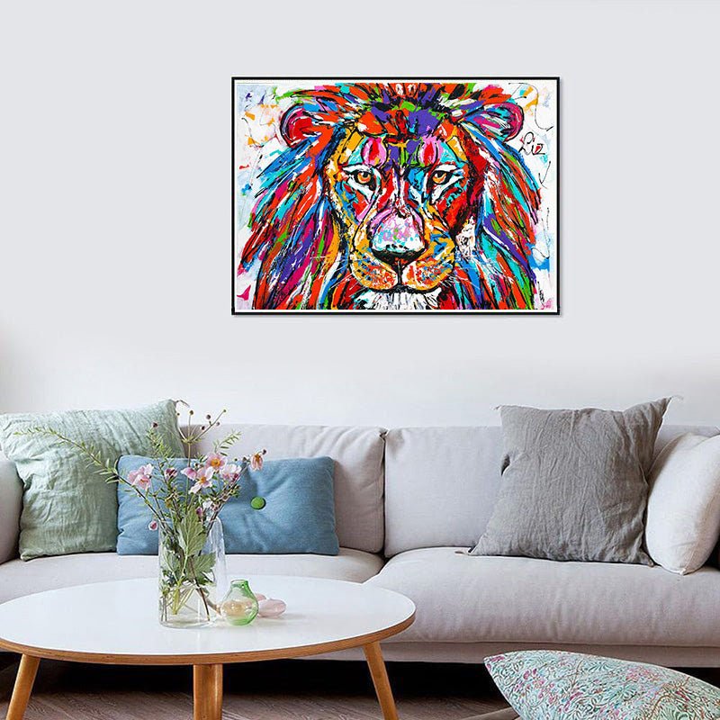 Diamond Painting-König der Löwen